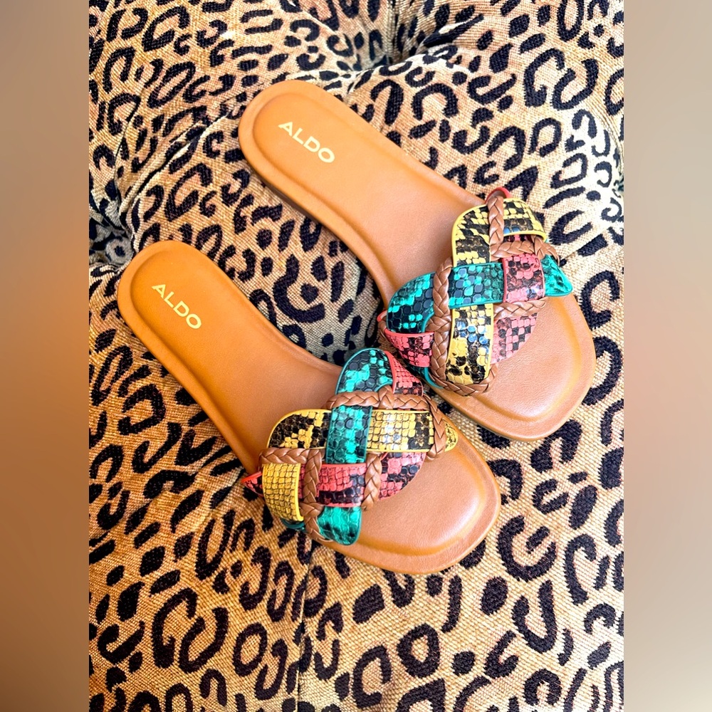 NEW ALDO SANDALS style Lothelalian SKU:15937963